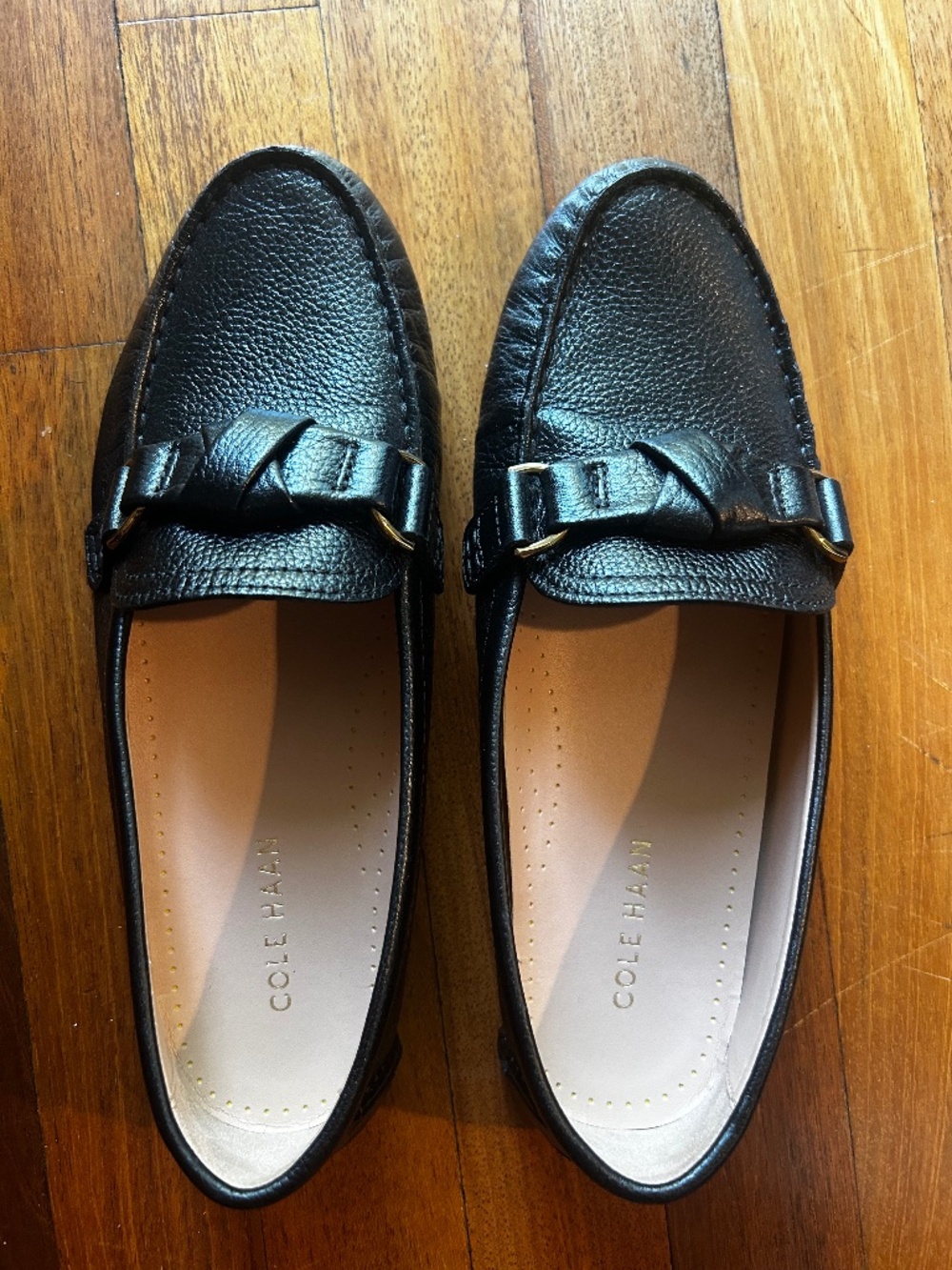 Cole Haan black flats